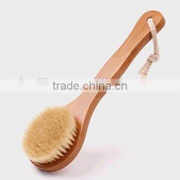 Top-quality eco-friendly bamboo handle bath body brush