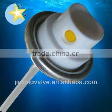 Tinplate aerosol valve actuator