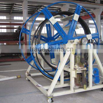 plastic pipe winder/plastic pipe winding machine