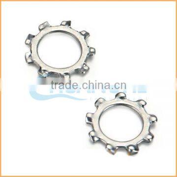 China Professional Manufacturing Zinc Plated Washer Square Serrated Lock Washer photo-5