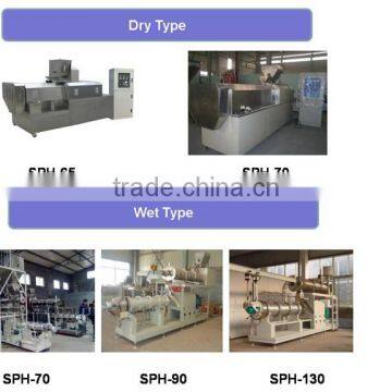 pellets extruder for making korea wafers