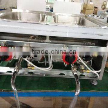 Gas Temperature-controlled Fryer 2-tanks & 2-basket Gas Fryers GF-72A photo-4