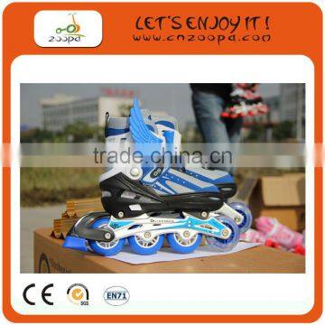 2014 Wholesale adjustable children inline skate shoe