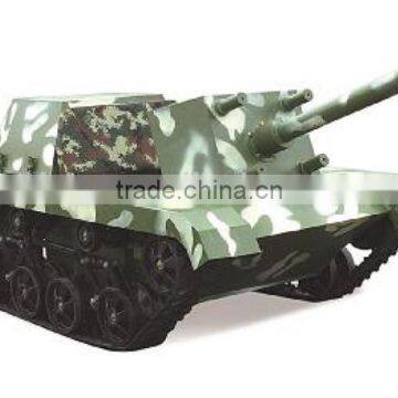 XBH 6X6-1B-2 Amusement Tiny Tank Track Drive Vehicle Entertainment Electronic Simulation Tank ATV photo-2