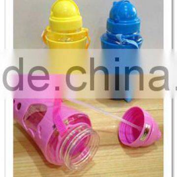 2015 Wholesale Children Space Water Bottle With Straw/BPA Free Plastic Water Bottle With Straw photo-2