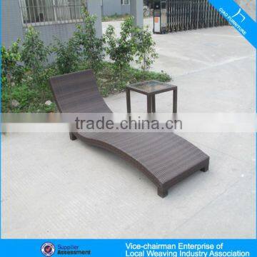 Modern Rattan Furniture Garden Sun Lounger Rattan Pool Lounge Chair CF739 photo-4