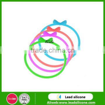 Fashion Personalized Silicone Bracelet - Multi-colored Rabbit/ Wholesale Silicone Bracelet