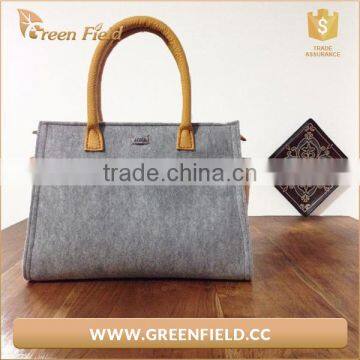 Latest Custom Women Felt Fabric Handbag, Casual Bag, Tote Bag Made in China photo-2