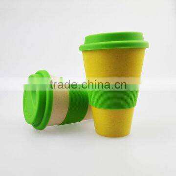 2015 New Novelty Products Top Grade Bamboo Fiber Travel tumbler