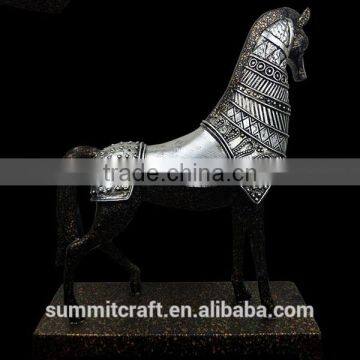 American Antique Resin Horse Statue photo-4