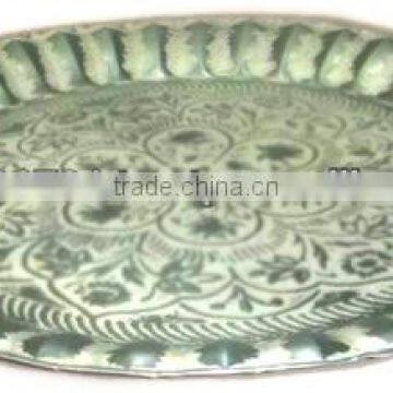 Metallic Embossed Charger Plate