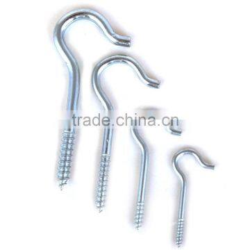 3-7/8 Inch Zinc-plated Steel Screw Hook (3-piece Package) photo-5