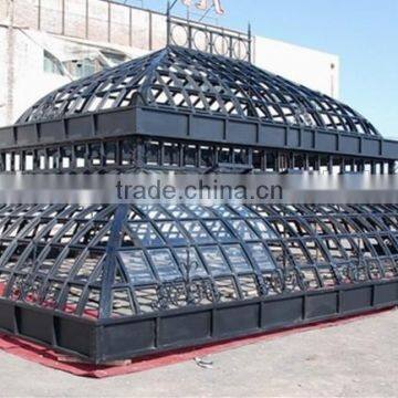 Hot Galvanized Steel Frame Roof Victorian Green House Roof photo-6