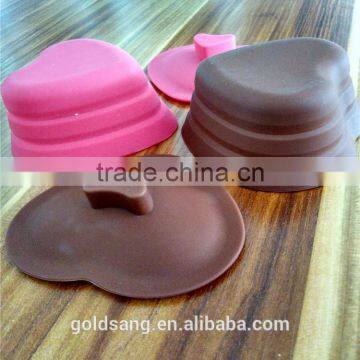 2015 Portable Heat Resistance Silicone Folding Cup Silicone Heart Shape Cup photo-5