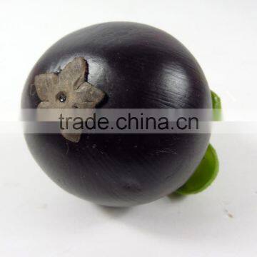 Artificial Plastic Mangosteen for Decoration Fake Fruit photo-3