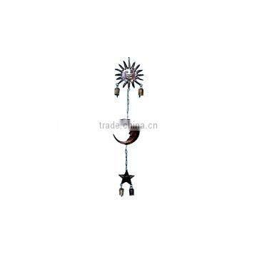 Metal Wind Chimes, Sun Moon Star Wind chime