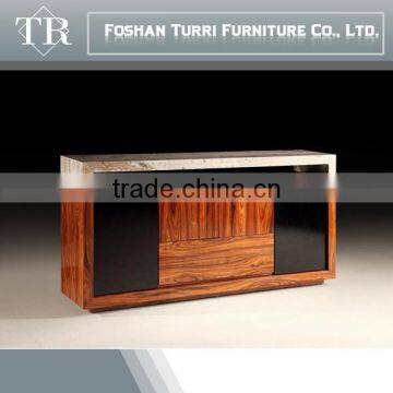 modern marble top and MDF sideboard buffet for home furniture