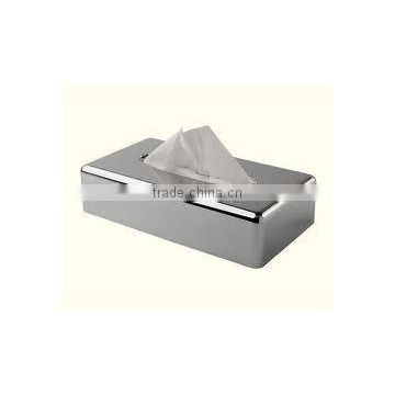 nickel plated modern fancy wedding tissue box