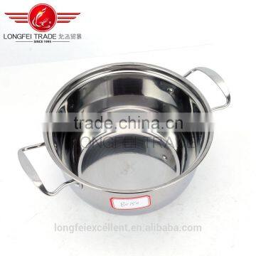 2016 Big Capacity Different Size Hot Sale Stainless Steel Cookware Pot Sets photo-5