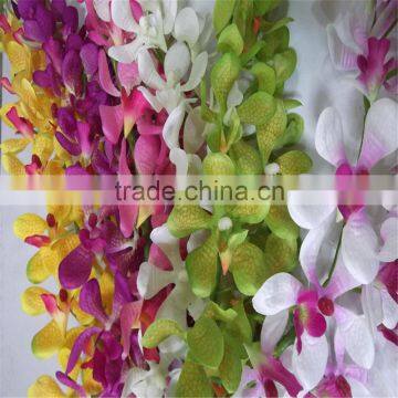 China Wholesale Factory Price Plastic Tropical Orchid for Room Decoration Artificial Orchid photo-3