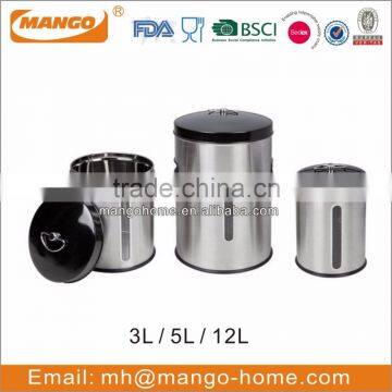 Hot Sale Stainless Steel Visible Rice Bin