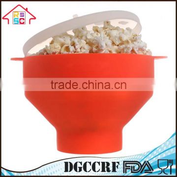 Food Grade Microwave Silicone Popcorn Maker Popcorn Poppers