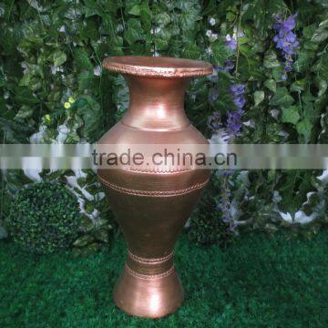 Fiberglass Bronze Color Vase photo-2