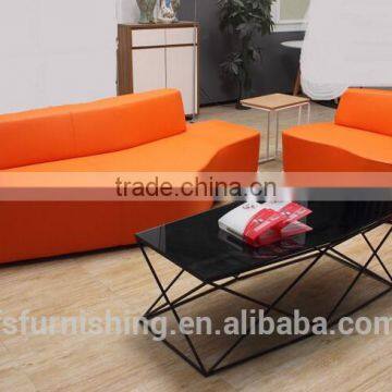 Amazing High Fashion Project Furniture Modern Colorful Backrest Sofa Chair Free Style Waiting Seats for Shopping Center photo-5