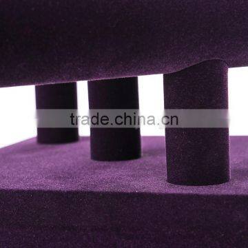 2016 Three Tiers Purple Velet Woman Stand for Bracelet photo-4