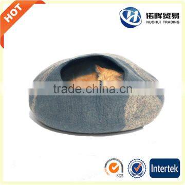 Felted Eco-Friendly Pet Basket Pet Bed Cat Bed Puppy Bed photo-3