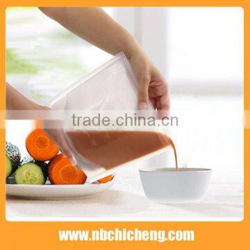 Silicone Fresh Vacuum/Kitchen Storage Bag/Silicone Food Storage Bag photo-2