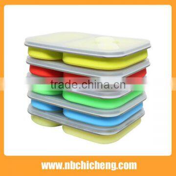 Kitchenware Set Silicone Fast Food Box, Silicone Lunch Box, Silicone Folding Box photo-4