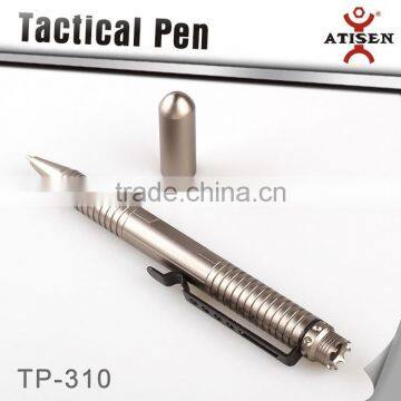 Aluminum Tactical Pen CNC CATCH Self Defense Liquid Titanium CROWN BEZEL photo-2