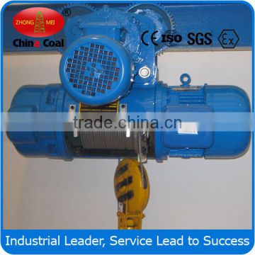 0.5T,1T,2T,3T,5T,10T,20T Wire Rope Electric Hoist