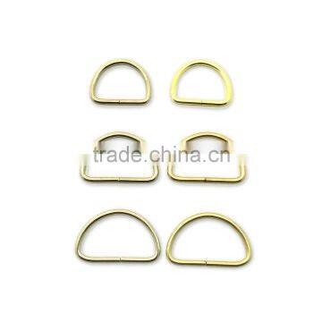 Wholesale Steel Rings / Nickel Plating Metal D Ring / Metal Hardware Ring photo-6