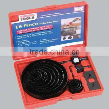 16pcs Hole Saws Set