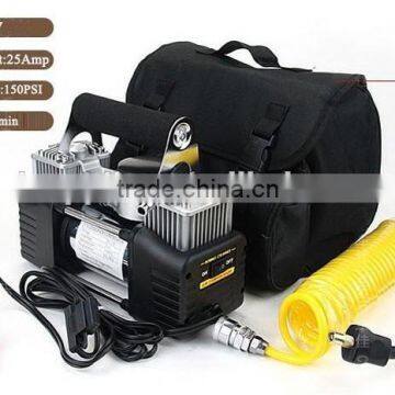 S20203 High Quality DC 12V 300W Double Cylinder Portable Air Compressor Pump