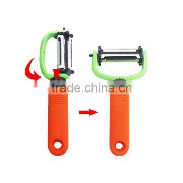 Hot Sale Stainless Steel 3 in 1 Vegetable Slicer Peeler Wholesale photo-6