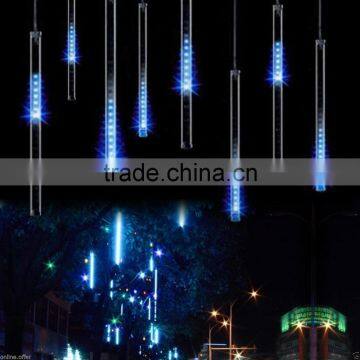2016 New Arrival 30CM Meteor Shower Rain Tubes LED Christmas Light Wedding Party Snowfall Tree Garden Xmas String Light Outdoor photo-2
