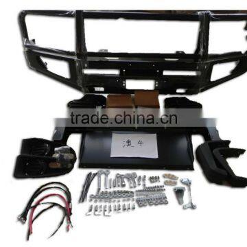 Auto body parts front bumper kit for fj cruiser FJ100 WITH LAMP & STONE GUARD