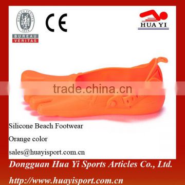 Comfortable summer silicone beach shoes water