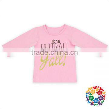 2016 Latest Fancy Tops Girls Plain Black Cotton Top With Feather 0-6 Years Old Girls Long Sleeve Tops photo-6