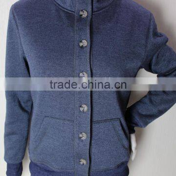Women Plain Coat With Botton photo-4