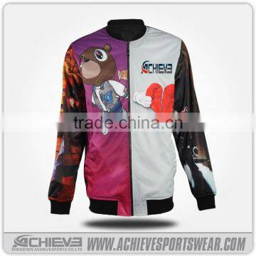 Lady varsity winter performance jacket of china garment factory