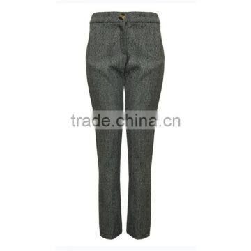 Fashion Ladies Formal Slim Fit Pants Long Black Trousers 2016 High Quality Tight Women Pants photo-2