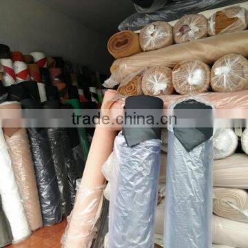 GZY pvc leather stock lot in guangzhou