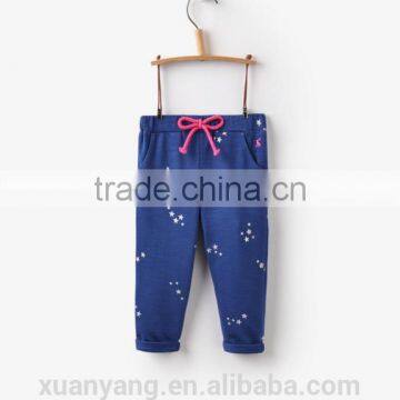 Quick Dry Kids And Girls Pant Fashion New Style Soft Textile Pants Design Baby Fashion Trousers