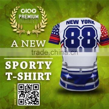 100% Cotton Tishirt Eco-friendly Printing Technology Custom Man Tshirt photo-2