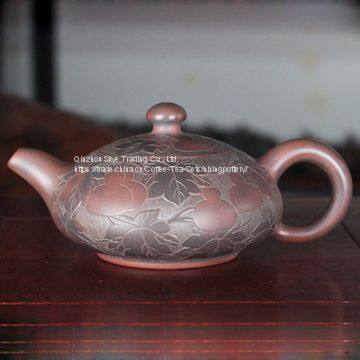 Qinzhou of China Nixing Pottery Pure Handmade Nixing Pot 200ML Small Teapot