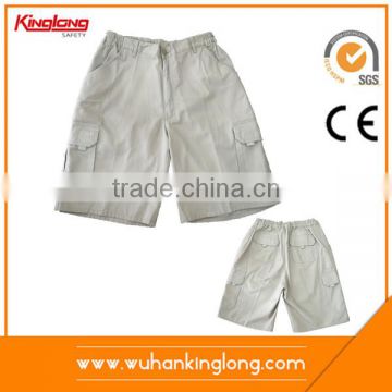 China supplier safety garments TC cotton fabric new style short pants